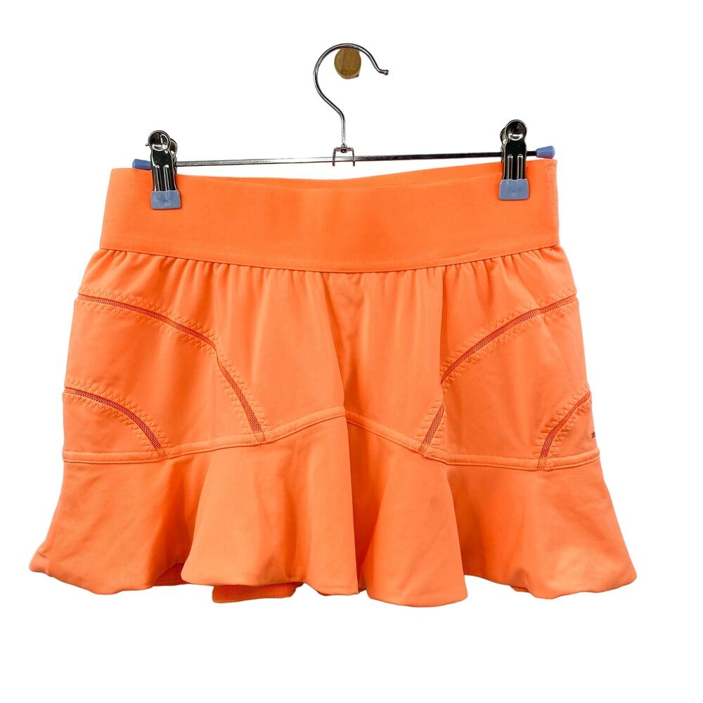 Adidas x Stella McCartney Bright orange tennis skirt